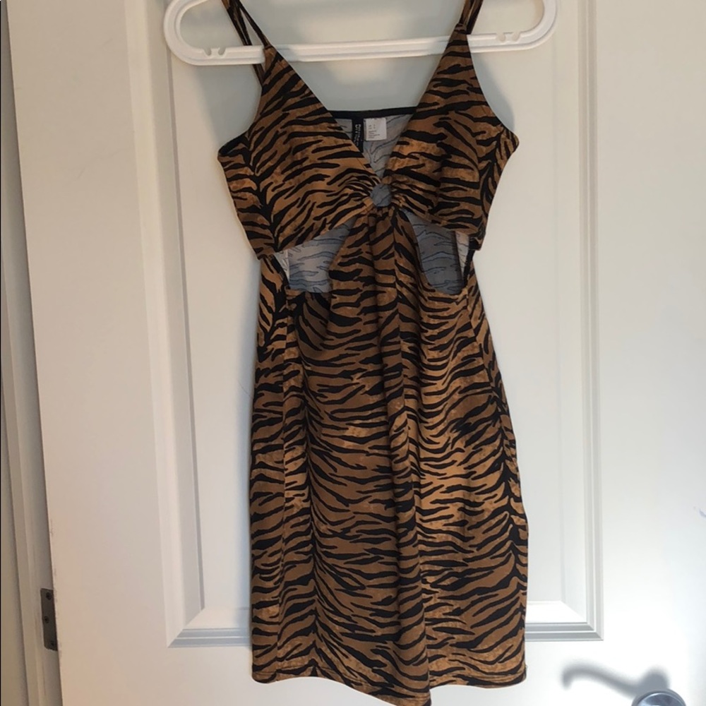 Cheetah mini dress